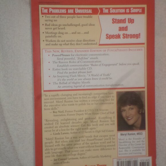 Powerphrases! Perfect Words to Say It Right/Get Results... Meryl Runion, new pb - Picture 2 of 2